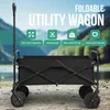 Chariot pliable XL - Jusqu'à 110KG - 91x51x103 CM - 120L - Voir les images du produit 2