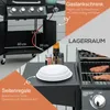 Gasgrill BBQ mit 3 Brennern je 3 kw mobiler Grillwagen mit Produktbild-Vorschau 8