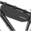 Rockbros AS-043 Borsa da bicicletta per telaio 3l Nero Anteprima dell’immagine prodotto 1