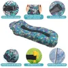 (Tropical Blue) Nafukovací lehátko, ultralehké, přenosné, Náhled obrázku produktu 4