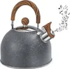 Flötenkessel Wasserkessel Pfeifkessel, 2.5L Edelstahl Produktbild-Vorschau 1