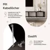 Meuble TV bas Idohome Angel 300 cm noir mat - Meuble TV, Voir les images du produit 7