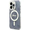 Guess Iml 4G Magsafe Hülle Für Iphone 15 Pro - Blau Produktbild-Vorschau 2