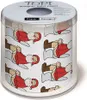 Toilettenpapier Rolle bedruckt Oh - Santa auf Topf Produktbild-Vorschau 2