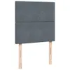 The Living Store Boxspringbett mit Matratze Dunkelgrau Produktbild-Vorschau 8