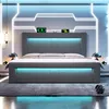 Flieks Hydraulisches Polsterbett 180x200cm mit USB- & Produktbild-Vorschau 3