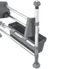 vidaXL Küchenorganisator Verstellbar Aluminium Produktbild-Vorschau 6