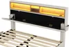 Flieks Polsterbett mit USB und Lattenrost, Doppelbett Produktbild-Vorschau 4