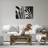 Bild auf Leinwand - Leinwandbild - Zebra Streifen Tierwelt Produktbild-Vorschau 6