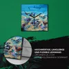 Coloray Uhr auf Leinwand 30x30 cm Wand Uhr Dekoration Produktbild-Vorschau 5