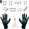 Professionelles Body Piercing Tool Kit Ohr Nase Nabel Produktbild-Vorschau 1