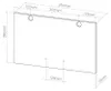 Küchenfront Vicco R-Line Sonoma 59.6 x 36 cm Möbelfront für Produktbild-Vorschau 2