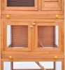 vidaXL Clapier pour petits animaux Clapier pour lapins 3 Voir les images du produit 13