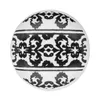 1 Möbelknopf, Möbelgriff, Möbelknopf, Knauf Keramik 37 mm, Ornaments Border #0167 Produktbild-Vorschau