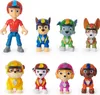 A collection of Paw Patrol Jungle Pups Hero Pups toys arranged in two rows against a white background. Náhled obrázku produktu