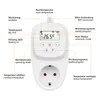 Wifi Steckdosenthermostat Thermostat digital Raumthermostat Produktbild-Vorschau 4