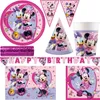 Minnie Maus Geburtstag Partyset zum Kindergeburtstag Produktbild-Vorschau 1