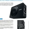 Audison PRIMA APBX 10 AS2 Subwoofer w obudowie 25 cm Podgląd zdjęcia produktu 8