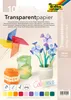 folia papier calque DIN A4 115 g/qm couleurs assorties 10 Voir les images du produit 9