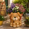 Übertopf Rudi Hund Blumen Pflanzen Magnesiumoxid innen Produktbild-Vorschau 3