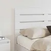 Tête de lit vidaXL en bois blanc Voir les images du produit 3