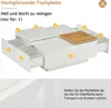 okwish Couchtisch quadratischer, Hochglanz Beistelltisch Produktbild-Vorschau 5