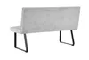 byLIVING Sitzbank Talea, 160 cm, hellgrau, Gestell Metall Produktbild-Vorschau 11