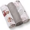 Mullwindeln superweich 3 Stück. Grau / Babyono Produktbild-Vorschau 1
