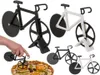 Fahrrad Pizzaschneider Pizzaroller Pizzamesser, gedeckter Produktbild-Vorschau 10