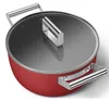 Smeg CKFC2411RDM, Červená, PTFE, 250 °C, Hliník, Nerezová Náhľad obrázku produktu 10