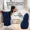 Duża ergonomiczna poduszka klinowa pod zagłówek ze Podgląd zdjęcia produktu 2