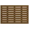 Wand-Kopfteil Honigbraun 106x3x63 cm Massivholz Kiefer Produktbild-Vorschau 4