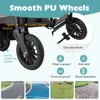 COSTWAY Poussette jumelle 2 en 1 pliable, Poussette pour Voir les images du produit 6
