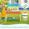 COSTWAY Cuisine extérieure pour enfants, cuisine en bois Voir les images du produit 8