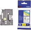 Brother Black on White Gloss Laminated Tape, 6mm, TZ, Produktbild-Vorschau 6