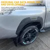 Spatschermverlengingen, mat zwart, compatibel met Toyota Productafbeelding-voorbeeld 4