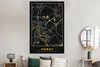 MuchoWow® Poster Hanau - Karte - Gold - Deutschland - Produktbild-Vorschau 4