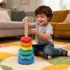 KRUMAD Stapelturm Kinder, Steckspiel mit Ringen, Produktbild-Vorschau 8