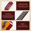 Guitare acoustique 3/4 FCH, idéale pour les débutants, Voir les images du produit 4