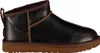 Ugg Classic Ultra Mini Leather Regen Stiefeletten Braun EU Produktbild-Vorschau 1