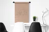 MuchoWow® Wandteppich Wandbehang Elefant - Einfach - Linie Produktbild-Vorschau 4