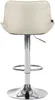2er Set Barhocker Vonore Stoff chrom creme Produktbild-Vorschau 6