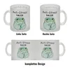 Frosch in blauer Decke mit Spruch Anti-Stress Tasse Produktbild-Vorschau 4