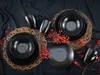CreaTable, 25833, Black Matt Black, Kombiservice 16-tlg, Produktbild-Vorschau 3
