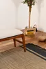 Skye Decor, Touch Bench, banc, noyer, 100 % bois de charme, Voir les images du produit 4