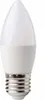 A white LED candle light bulb with a silver screw base. Náhled obrázku produktu