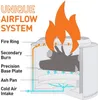 Diagram illustrating the unique airflow system of a Solo Stove Bonfire. Produktbild-Vorschau