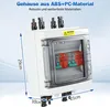 Faziango Solar Anschlusskasten DC 2-Strings 1000V 32A Produktbild-Vorschau 2