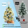 Jopassy Künstlicher LED Weihnachtsbaum Tannenbaum 40 cm Produktbild-Vorschau 4