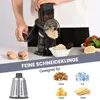 Manuelle Käsereibe ,Gemüseschneider mit 3 austauschbaren Produktbild-Vorschau 5